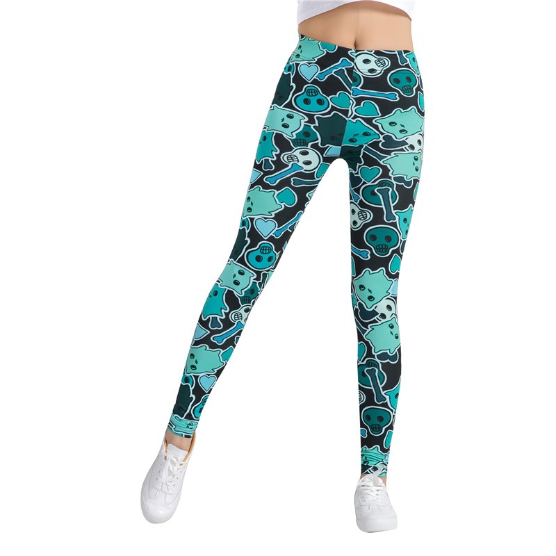 Women's Yoga pantsJust in time for Halloween Women's colorful Yoga pencil pants